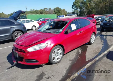 2013 Dodge Dart Se from USA, damaged, VIN 1C3CDFAA9DD178309